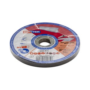 5 Disques De Coupe Pour Métal Dexter, Diam.125 X 1.6 X 22.23 Mm, T41