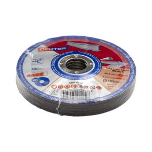 5 Disques De Coupe Pour Métal Dexter, Diam.125 X 3 X 22.23 Mm, T42