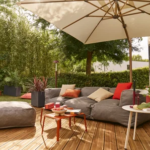 Lame terrasse en pin marron KUHMO 2, L.240 x l.14.5 cm x Ep.27 mm