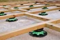 Lot de 8 plots pour lambourde 100% Recyclés, H.50 à 80 mm
