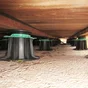 Lot de 8 plots pour lambourde 100% Recyclés, H.50 à 80 mm