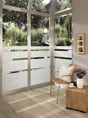 Film Vitrostatique Riz, Incolore, 1.5 M X 0.675 M