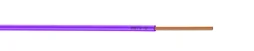 Fil Électrique 1.5 Mm² H07Vu, En Couronne De 100M Violet