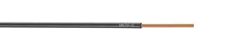 Fil Électrique 1.5 Mm² H07Vu, En Couronne De 100M Noir