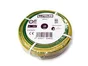 Fil Électrique 1.5 Mm² H07Vu, En Couronne De 25M Vert / Jaune