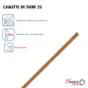 Câble De Terre 1 G 25 Mm² L.3 M, Orange