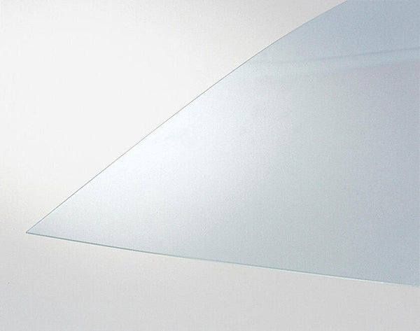 Plaque polyéthylène transparente Lisse L.70 x 50 cm x Ep 1.2 mm