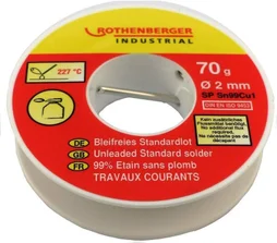 Bobine Étain Standard 2 Mm, 200 G. Rothenberger