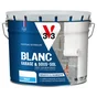 Peinture Mur / Plafond V33 Garage&Sous-Sol Blanc Mat, 10 L