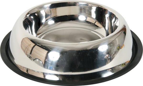 Ecuelle chien inox ronde antidérapante 2,7l
