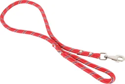 Laisse chien nylon corde 13mm/6m rouge