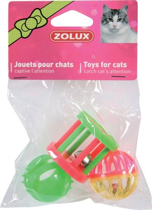 Jouet Chat 3 Multiforme 4Cm