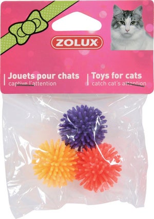 Jouet Chat 3 Balles Etoile 4Cm