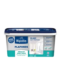 Peinture Plafond Ripolin Xpro3 Blanc Mat, 2.5 L