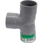 Coude 87°30 Double En Pvc À Coller, Femelle / Femelle, D.40