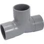 Coude 87°30 Double En Pvc À Coller, Femelle / Femelle, D.40