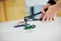 Lot pince à riveter RAPID RP10 avec 100 rivets aluminium Ø3,2 / 4,0 et 4,8.