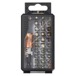 Lot De 31 Embouts De Vissage Torsion Assortis Dexter Pro + Porte-Embout