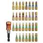 Lot De 31 Embouts De Vissage Torsion Assortis Dexter Pro + Porte-Embout