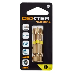 Lot De 3 Embouts De Vissage Torsion Ph1,Ph2,Ph3 50Mm Dexter Pro