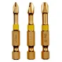 Lot De 3 Embouts De Vissage Torsion Ph1,Ph2,Ph3 50Mm Dexter Pro