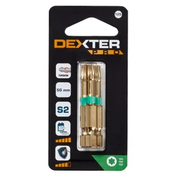 Lot De 3 Embouts De Vissage Torsion T20, 25, 30, 50 Mm Dexter Pro