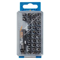 Lot De 32 Embouts De Vissage 25 Mm Dexter + Porte-Embout