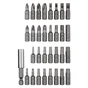 Lot de 31 embouts de vissage 25 mm et 1 porte embout 54 mm DEXTER