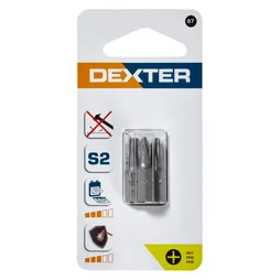 Lot De 3 Embouts De Vissage 25Mm, Ph1, Ph2, Ph3, Dexter