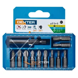 Lot De 11 Embouts De Vissage 25 Mm Et Porte Embout Dexter