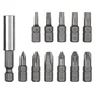 Lot De 11 Embouts De Vissage 25 Mm Et Porte Embout Dexter
