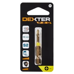 Embout De Vissage Torsion Dexter Pro, Diam.50 Mm Ph1 50 Mm