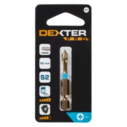 Embout De Vissage Torsion Dexter Pro Pz1 50 Mm