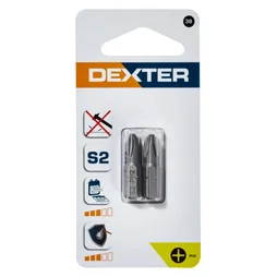 Lot De 2 Embouts De Vissage Dexter Ph2 25 Mm