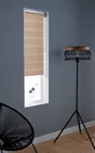Store Enrouleur Jour / Nuit, Brun Taupe Quebec, L.65 X H.160 Cm