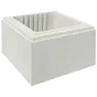 Elément De Pilier Classique Unisliss Lisse Blanc,  H.16.7 X L.29 X P.29 Cm