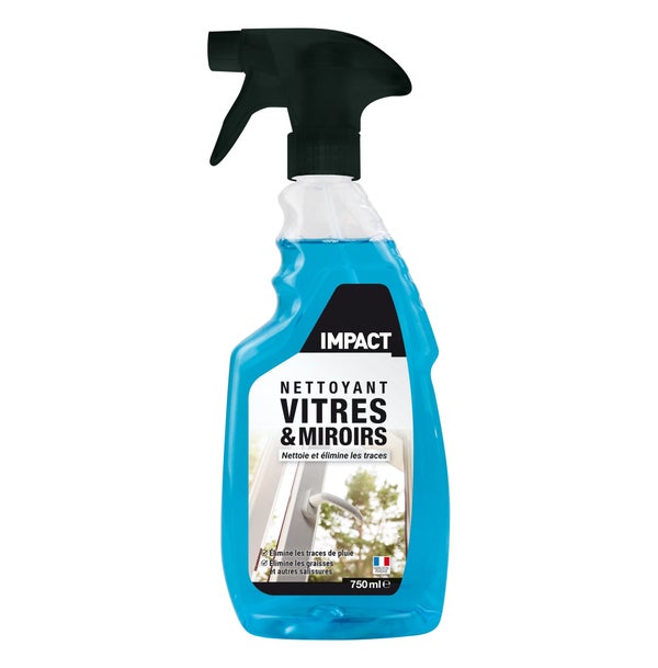 Nettoyant vitres et miroirs, IMPACT, 750 ml