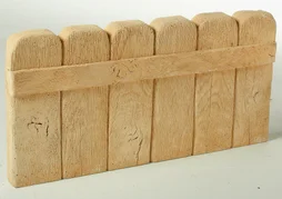 Bordure Droite Alpège En Pierre Reconstituée Naturelle, H.25 X L.50 Cm