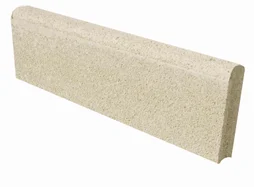 Bordure droite en béton, H.16 x L.50 cm ton pierre
