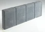 Bordure Droite Quadra Béton Gris Ardoise, H.20 X L.50 Cm