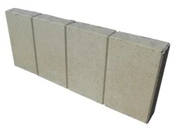 Bordure Droite Quadra Béton Ton Pierre, H.20 X L.50 Cm
