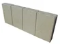 Bordure Droite Quadra Béton Ton Pierre, H.20 X L.50 Cm