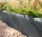 Bordure droite en béton, H.16 x L.50 cm gris ardoise