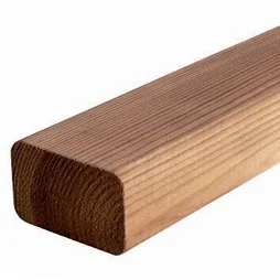 Lambourde Pour Terrasse Bois Résineux Pin, Marron, L.2.4 M X L.7 Cm X Ep.45 Mm