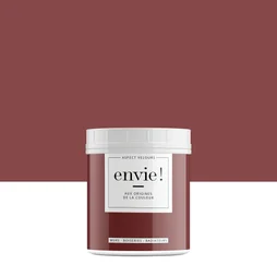 Testeur peinture dépolluante rouge terracotta velours ENVIE 75 ml