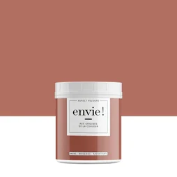 Testeur peinture dépolluante rouge latérite velours ENVIE 75 ml