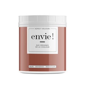 Testeur peinture dépolluante rouge latérite velours ENVIE 75 ml