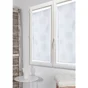 Paire De Vitrages Transparent Blanc L.45 X H.120 Cm