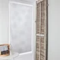 Vitrage Transparent Blanc L.80 X H.160 Cm