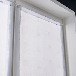 Vitrage Tamisant, Kita Blanc L.80 X H.160 Cm